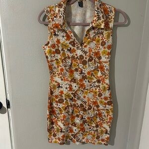 70s style Floral dress